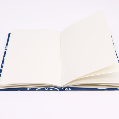 Cuadernos con encuadernación de algodón 20x15cm - 96 páginas - Pez índigo