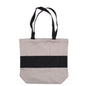 Bolsas de Algodón de Dos Tonos - 38x42x12cm - Gris y Negro - 280g