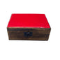 Caja Mediana de Cerámica Esmaltada - 15x10x6cm - Roja