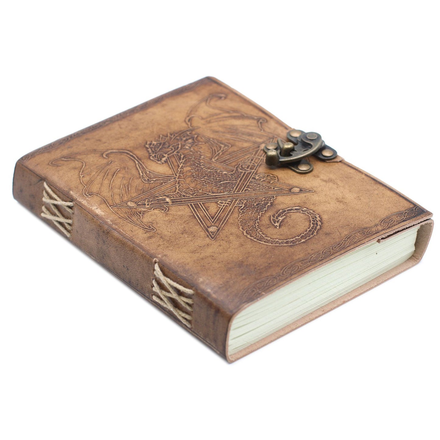 Leather Dragon Notebook (20x15 cm)