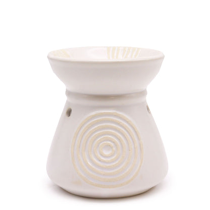 Elemental Natural Large Burner - Ivory