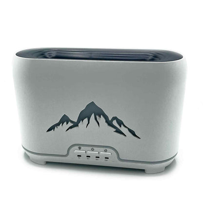 Difusor de aroma Himalayas - USB-C - Mando a distancia - Efecto llama
