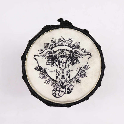 Handmade Djembe Drum with Wide Top - 20cm