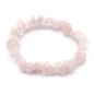 Gemstone Fragment Bracelet - Rose Quartz