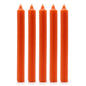 Velas a Granel de Color Sólido - Naranja Rústico - Paquete de 10