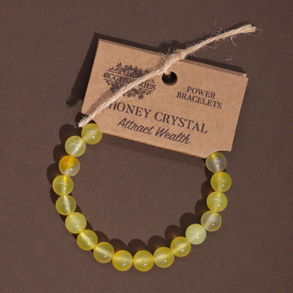 Energy Bracelet - Honey Crystal