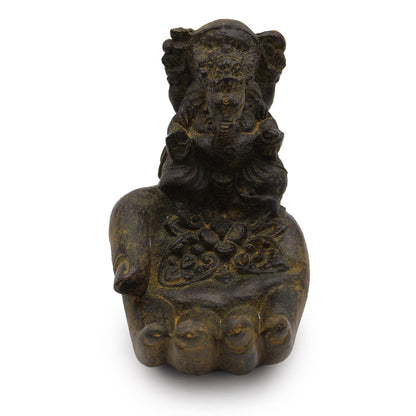 Ganesh and Hand Incense Burner (Antique)
