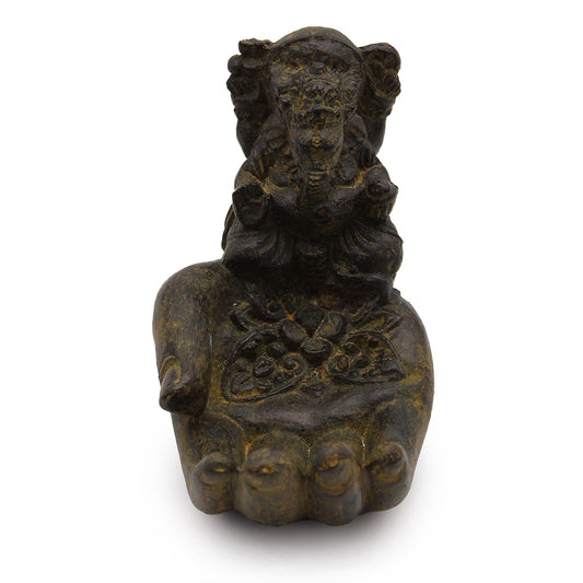Ganesh and Hand Incense Burner (Antique)