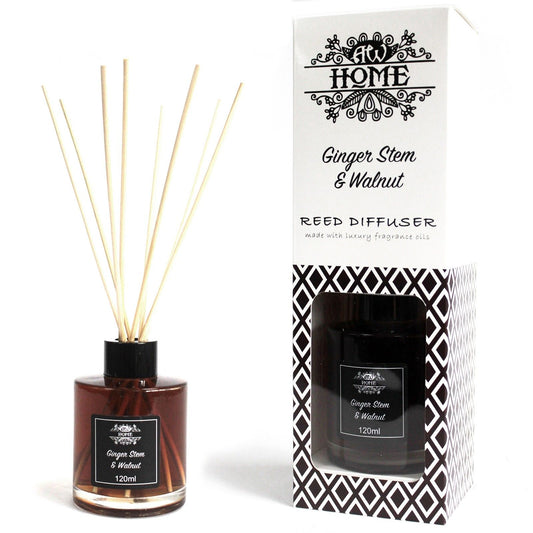 Aromatic diffuser 120ml - ginger and walnut
