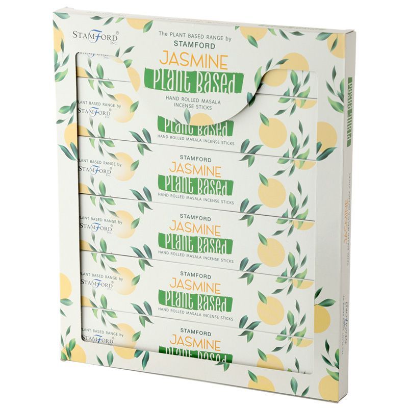 Plant-Based Masala Incense Boxes - Jasmine