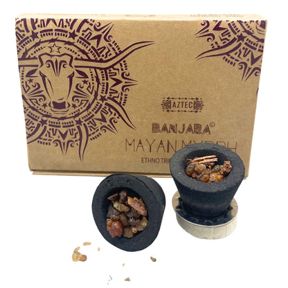 Box of 6 Banjara Resin Flakes - Myrrh