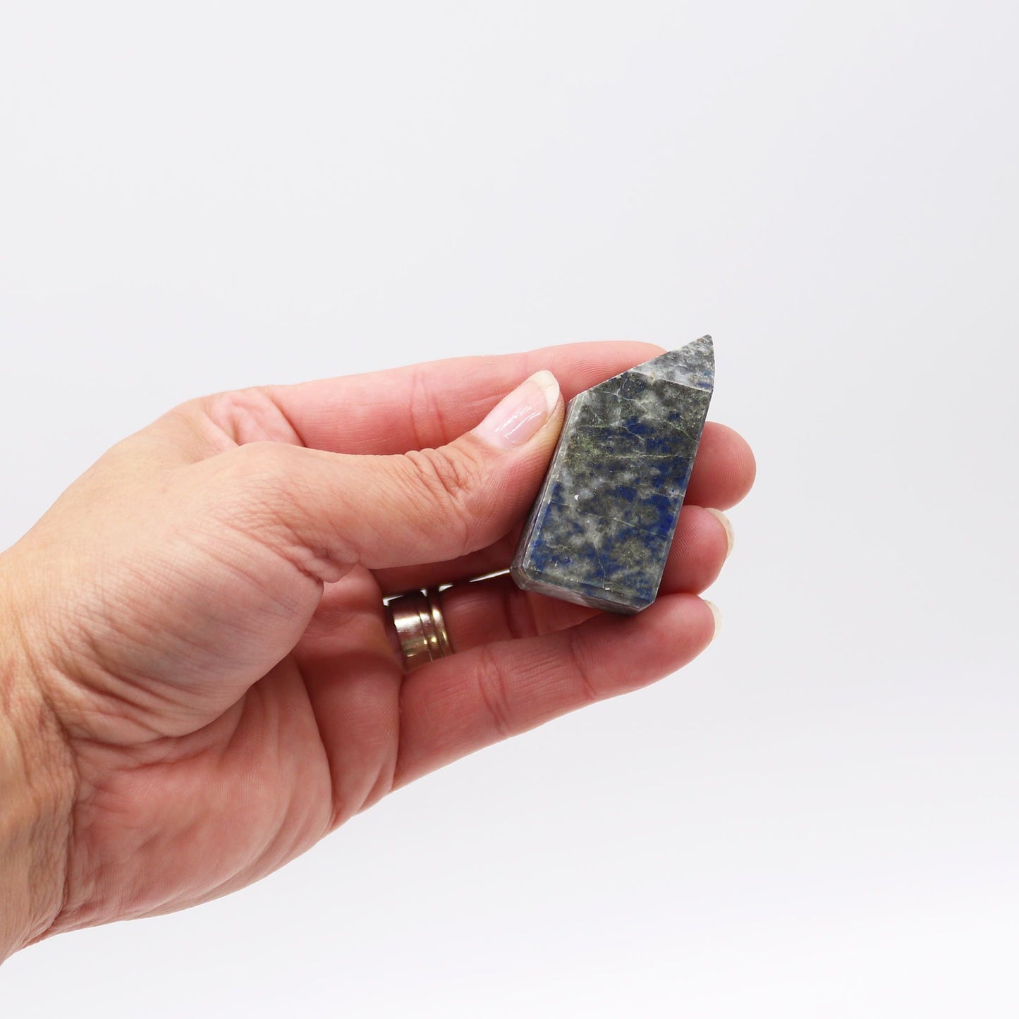 Gemstone points approx. 6 cm (0.5 kg) - Afghan Lapis Lazuli