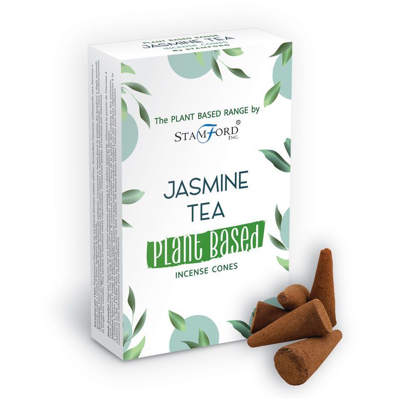 Herbal Incense Cones - Jasmine Tea