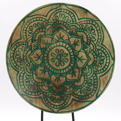 Feng Shui Buddha Set - Mandala - Green