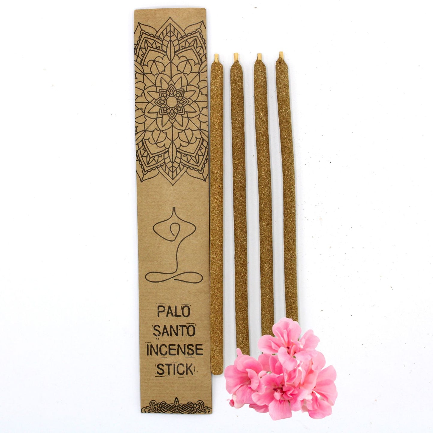 Grands bâtonnets d'encens Palo Santo - Fleurs fraîches