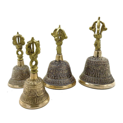 Large Tibetan Tingsha Bell - 7.5x13 cm