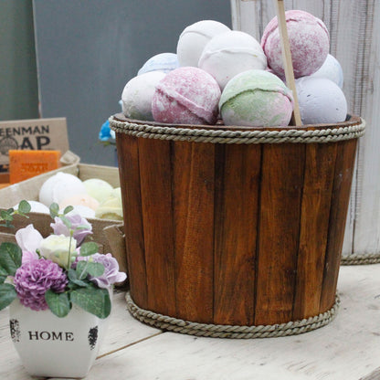 Large Nautical Display Tub - Brown 45x32cm