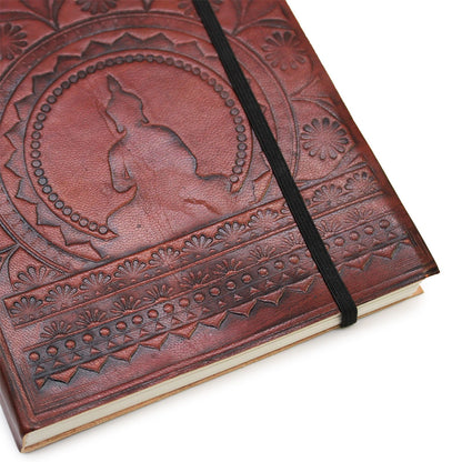 Medium notebook with elastic closure - Tibetan Mandala
