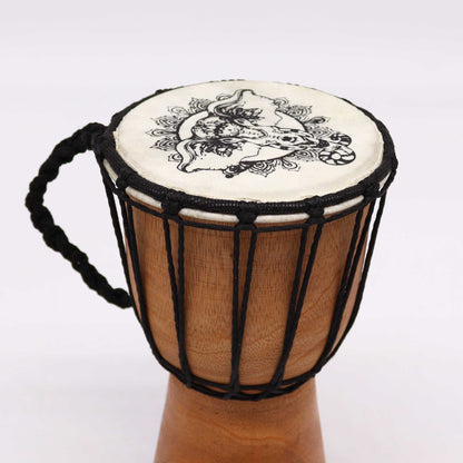 Handmade Djembe Drum with Wide Top - 20cm