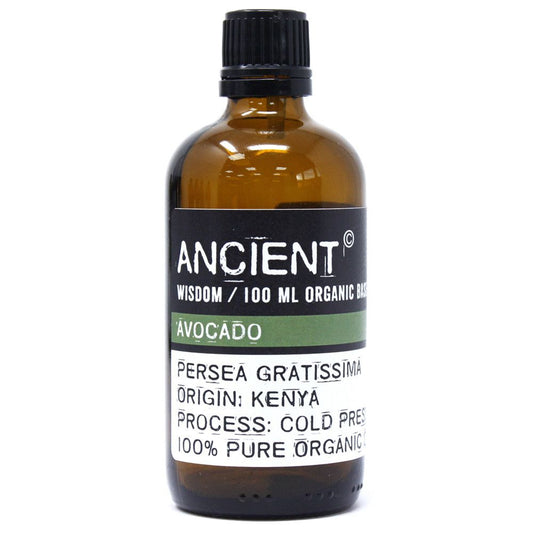 Organic Base Oil 100ml - Avocado