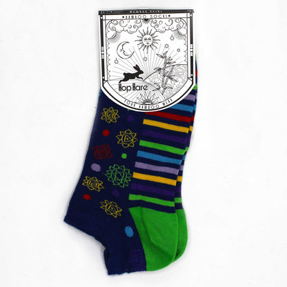 Hop Hare Bamboo Low Socks S/M (36-40) - 7 Chakras