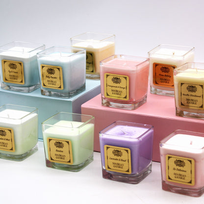 Soy Wax Candle - Pomegranate and Orange