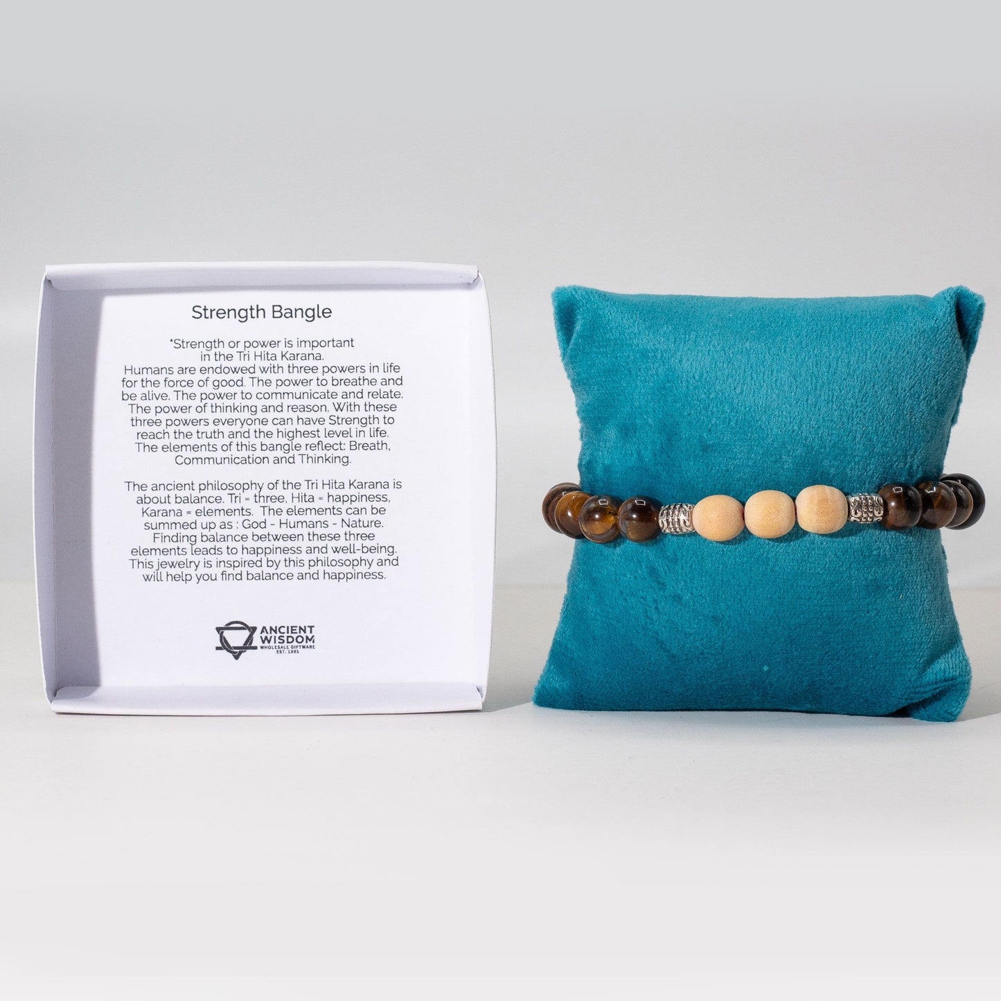 Pulsera Tri Hita Karana Bangle - Fuerza