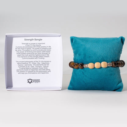 Pulsera Tri Hita Karana Bangle - Fuerza