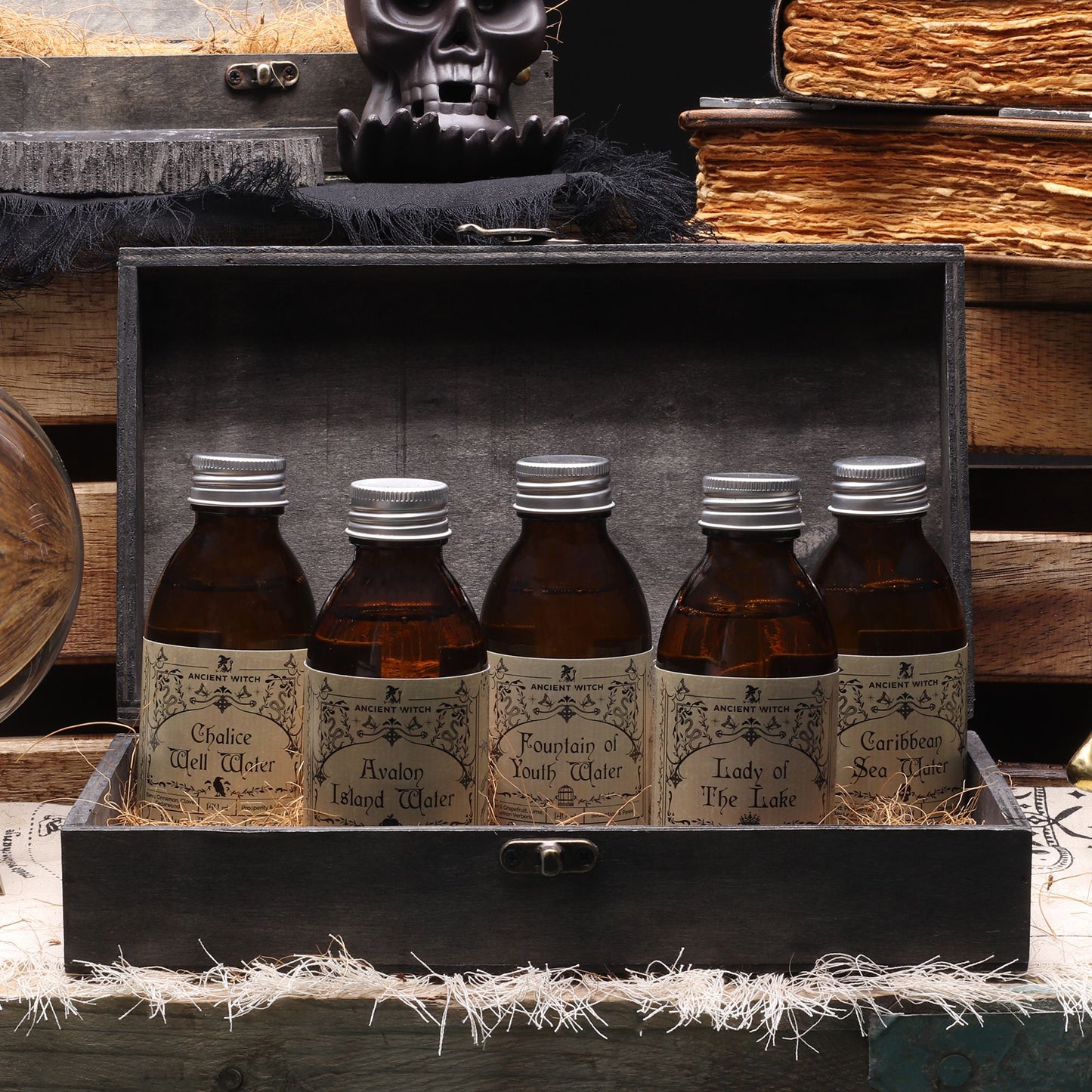 Ancient witch ritual water - Water from the Caribbean Sea