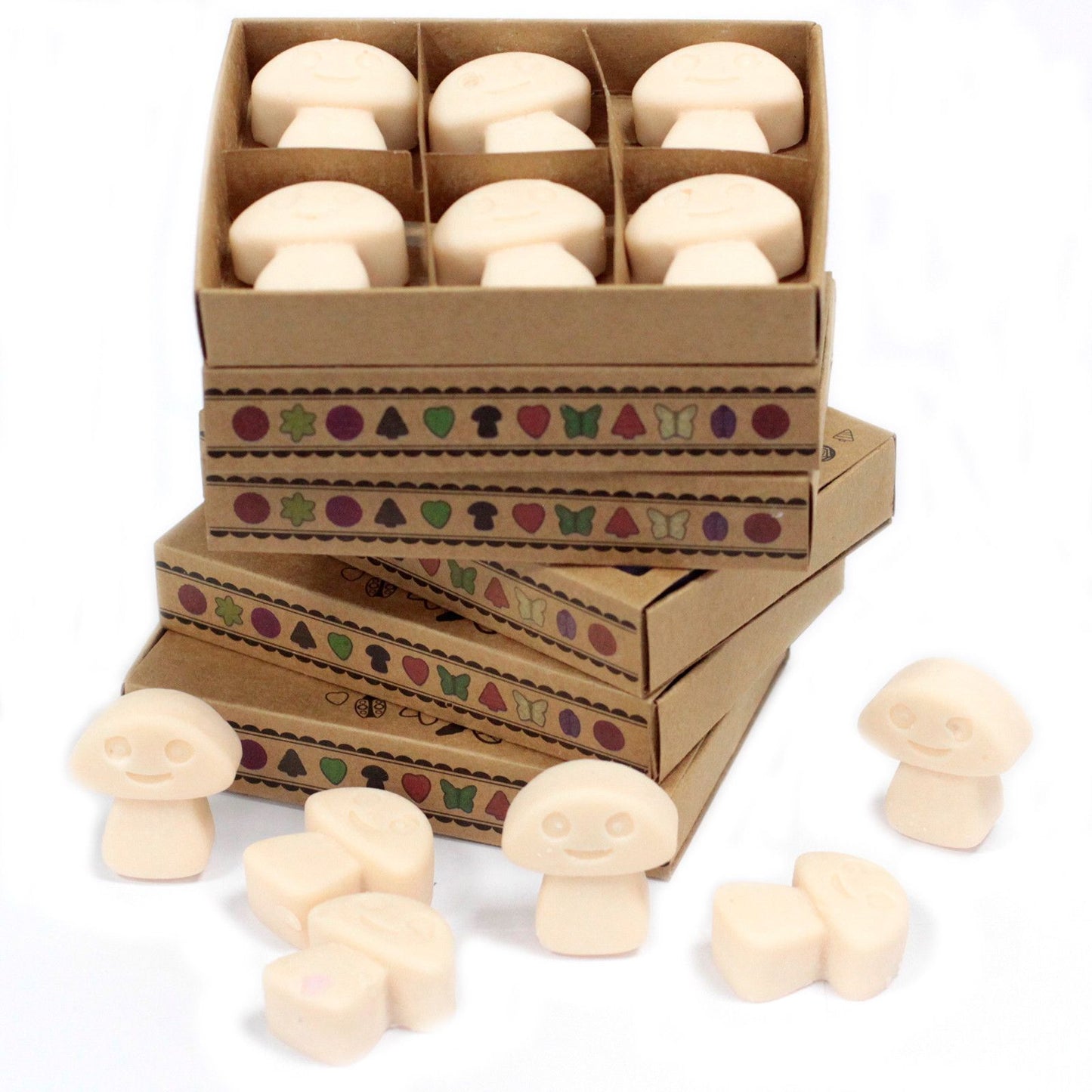 Box of 6 Soy Wax Melts - Nutmeg and Vanilla