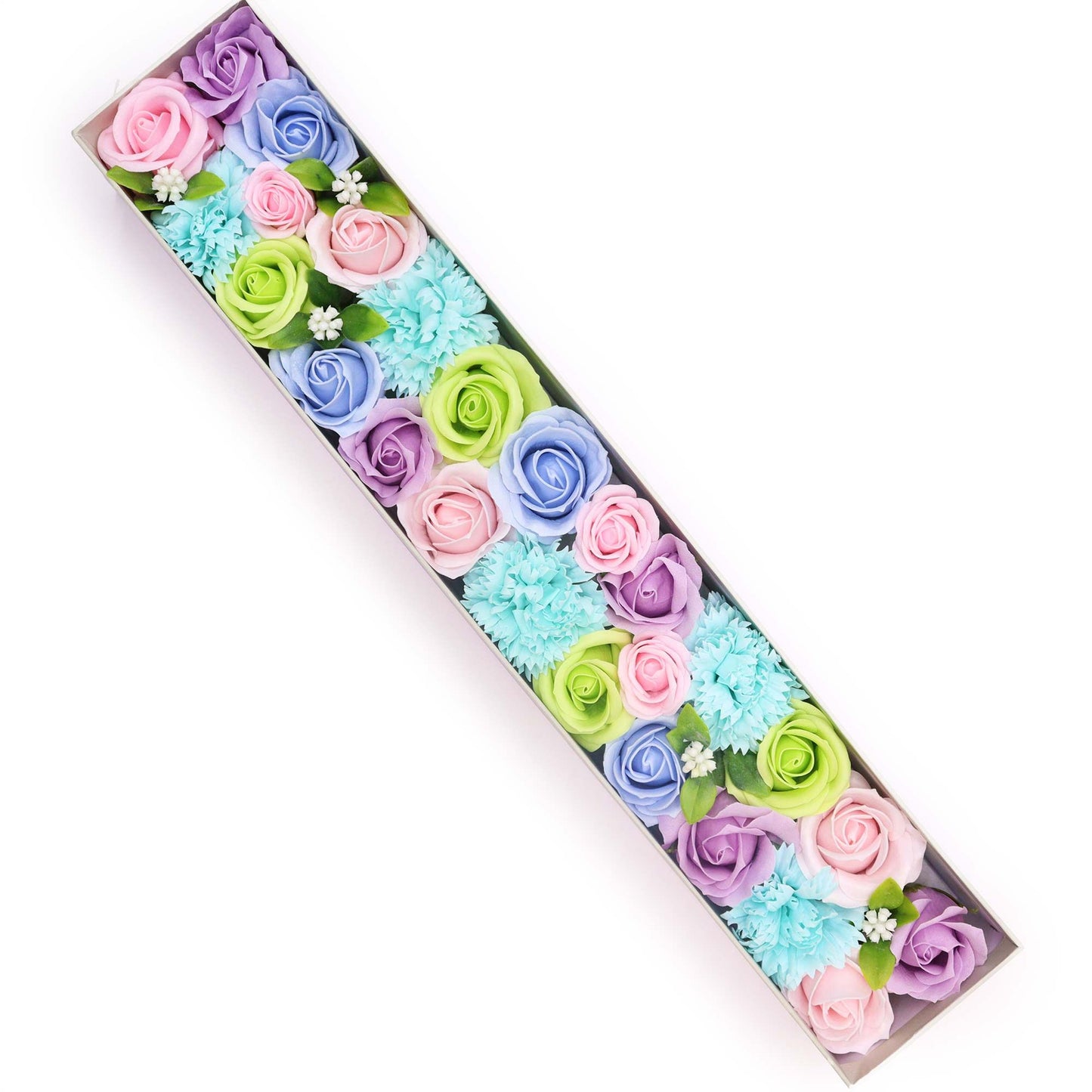 Caja Extra Larga flores - Baby Blessings - Blues