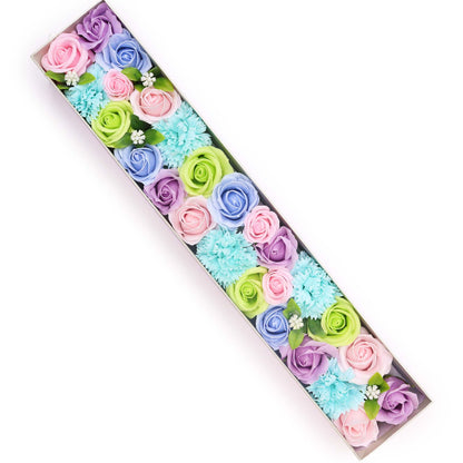 Caja Extra Larga flores - Baby Blessings - Blues