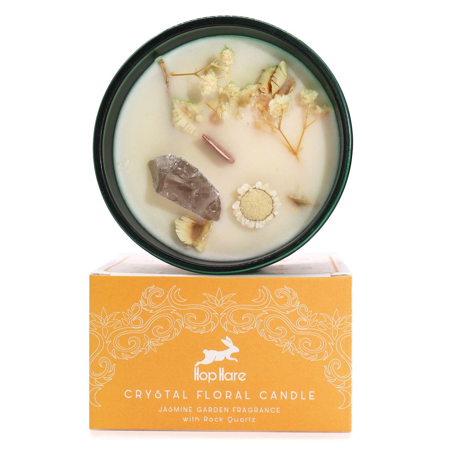 Hop Hare Magical Crystal Flower Candle - Leon