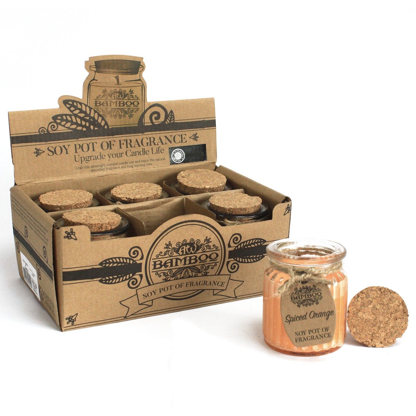 Soy Wax Jar Candle - Spiced Orange