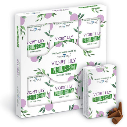 Herbal Incense Cones - Violet Lilly