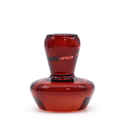 Reversible Mushroom Dinner/Tea Light Candle Holder - Vampire Red