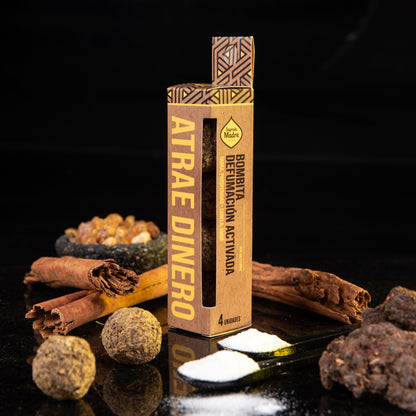 Box of 4 Incense Bulbs Attracts Money