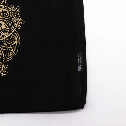 Bolso Tote Extragrande Chocolate Lavado a la Piedra 14 oz - Mano de Fátima de la Libertad