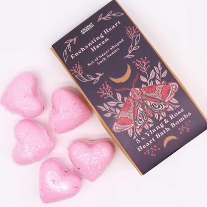 Heart Bath Bomb Set - Lovely Heart Sky