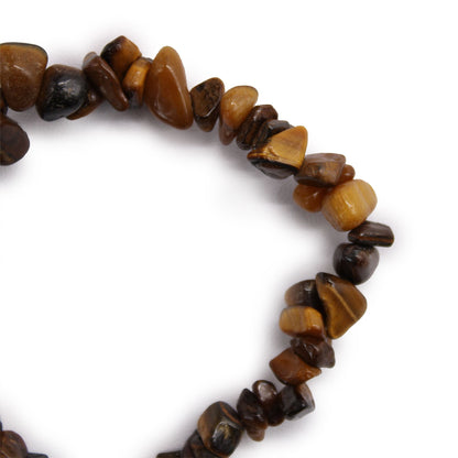Gemstone Fragment Bracelet - Tiger's Eye