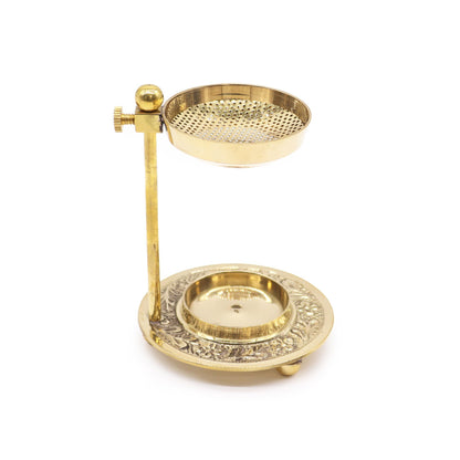 Brass Resin Incense Burner - Adjustable