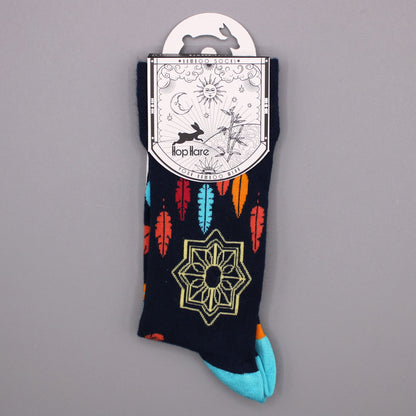 Hop Hare Bamboo Socks (S/M) - Dreamcatcher