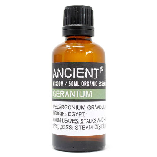 Huile essentielle de géranium bio 50 ml