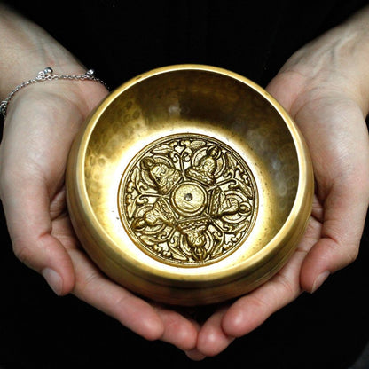 Tibetan singing bowl set - Five Buddha 10cm (min 400gm)