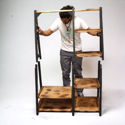 Perchero y estantes para ropa Triángulo