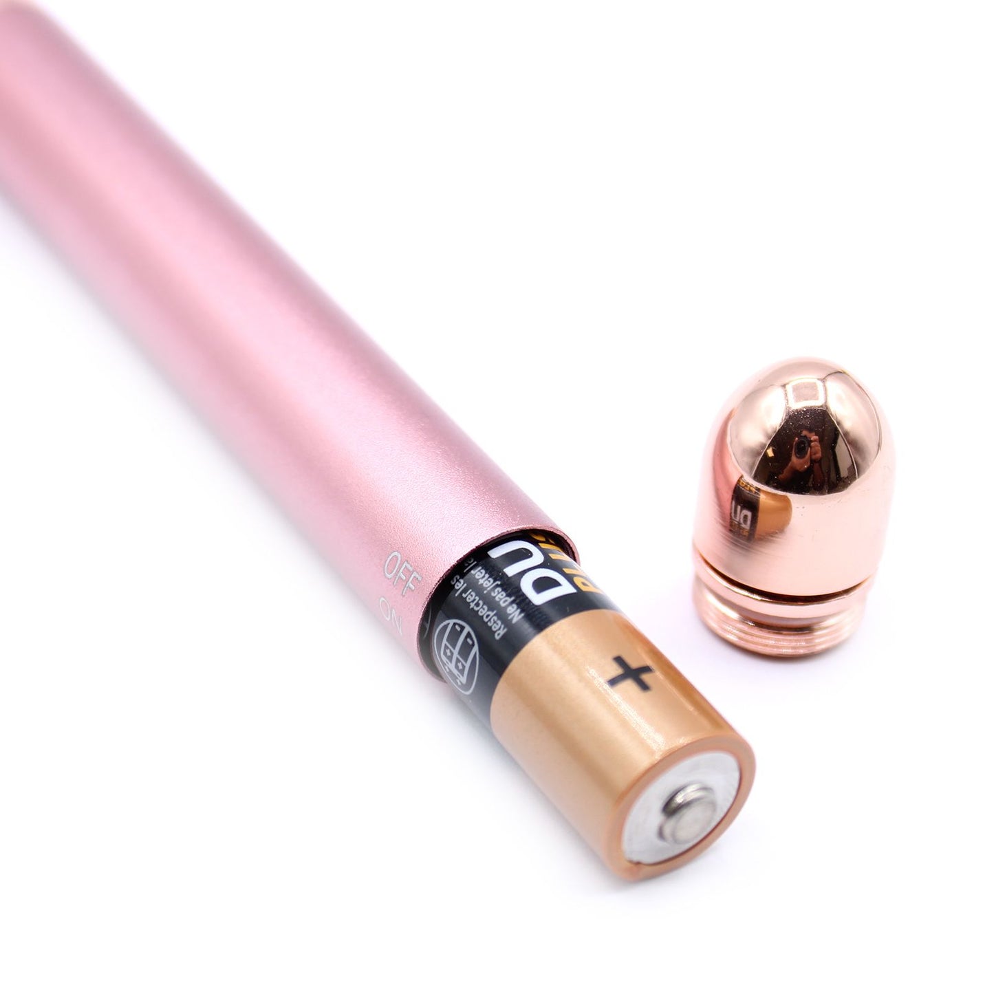 Gemstone Vibrating Roller - Rose Quartz