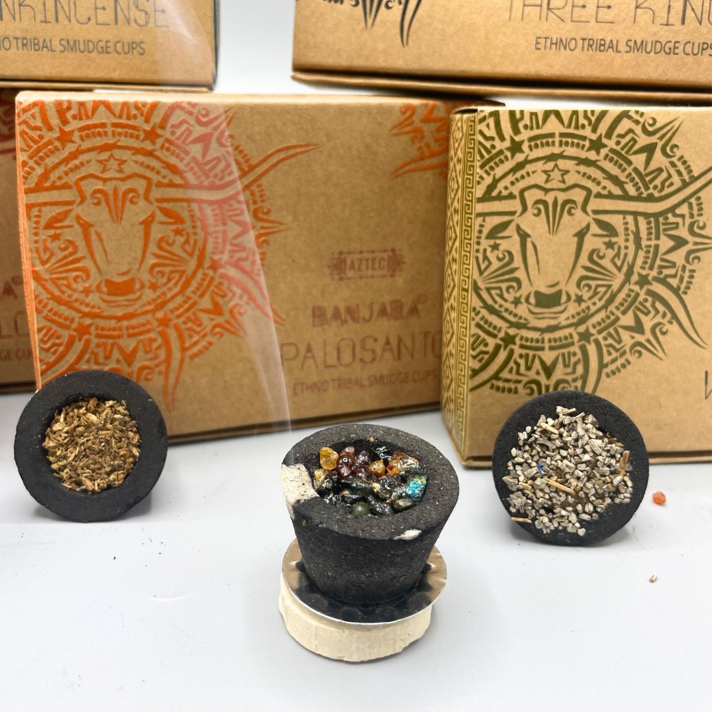 Box of 6 Banjara Resin Flakes - Myrrh