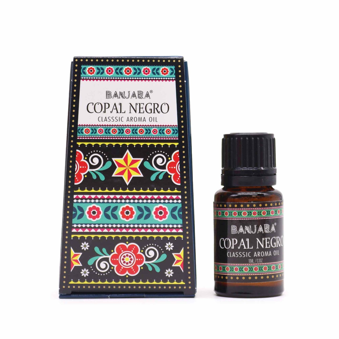 Huile parfumée indienne Banjara 10 ml - Copal noir