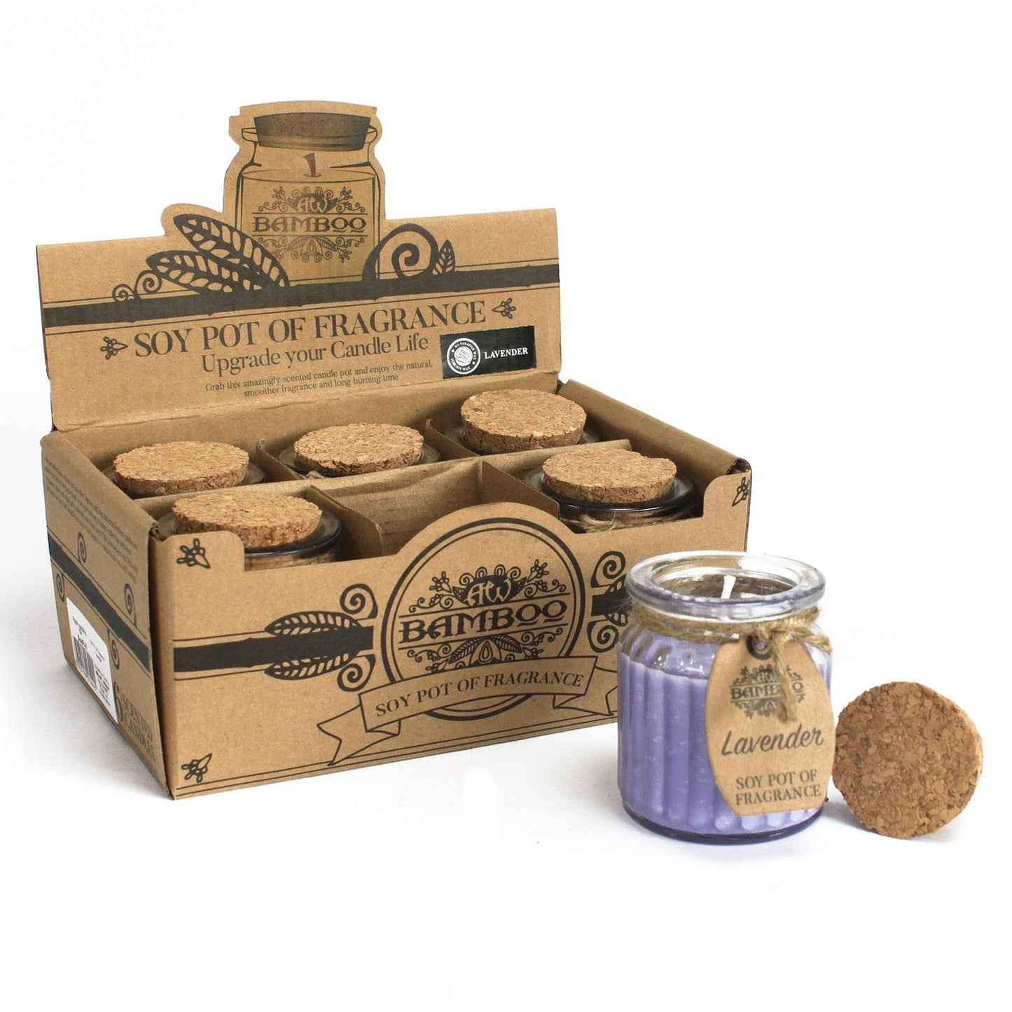 Soy Wax Jar Candle - Lavender