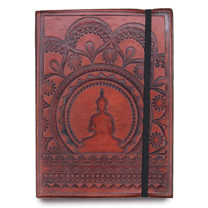 Small notebook with elastic closure - Tibetan Mandala